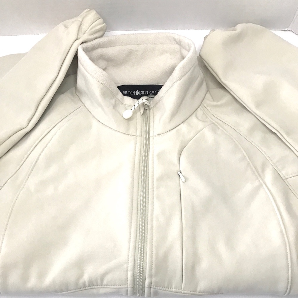 BLACK DIAMOND Soft Shell Ivory Jacket Small - Picture 5 of 6